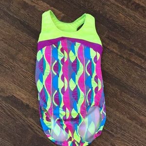 MotionWear gymnastic dance leotard girls 10-12